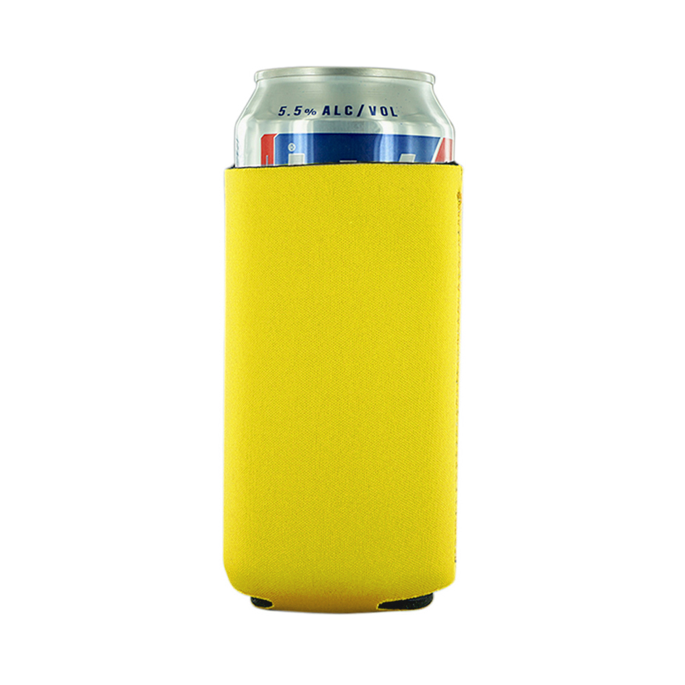 Tall Collapsible Neoprene Can Cooler With Pouch 6.29" X 3.54" 31