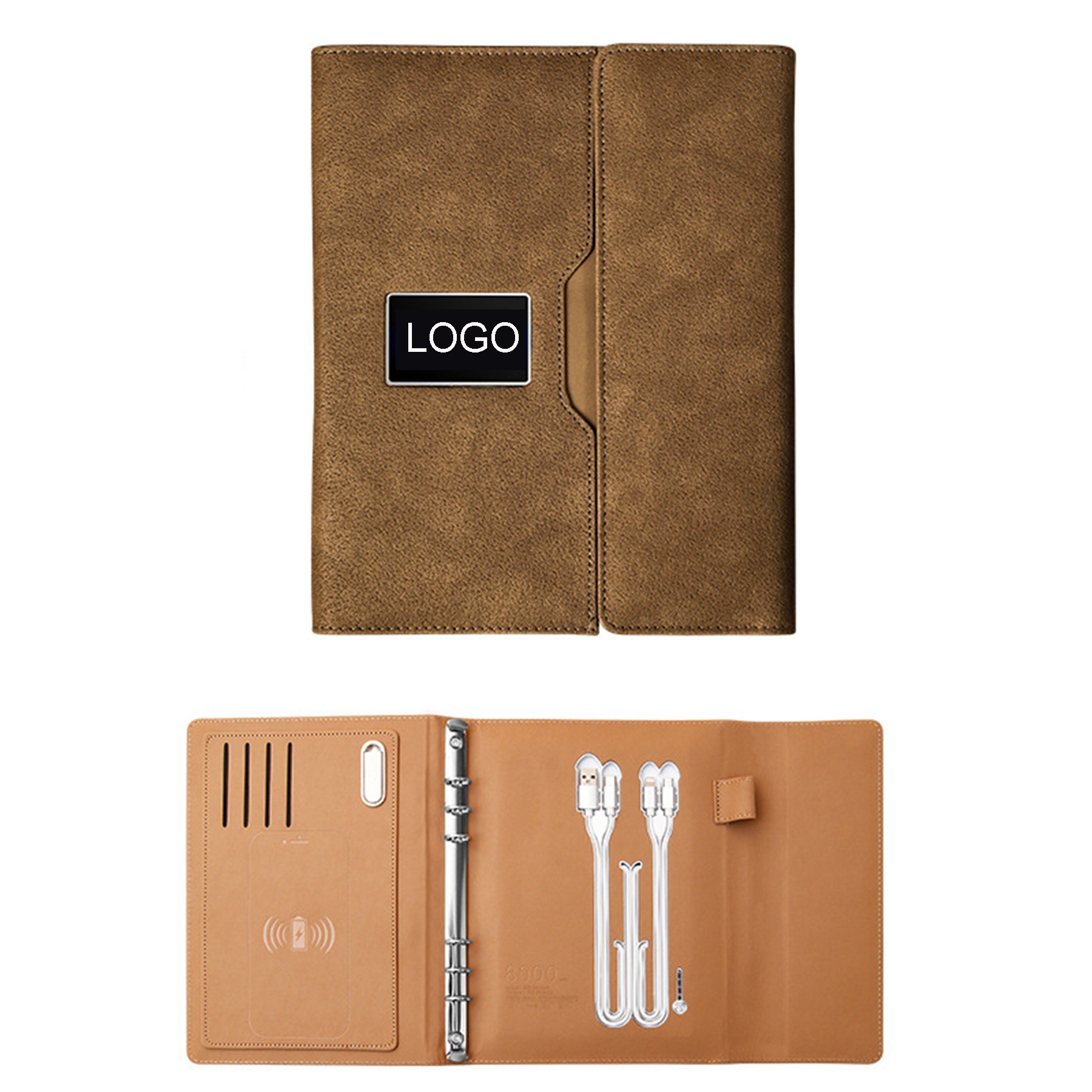 Multi Functional Wireless Charging Notebook 4