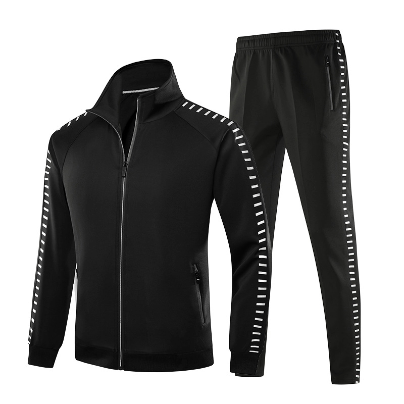 Custom Men's Tracksuit Set Full Zip Long Sleeve 2
