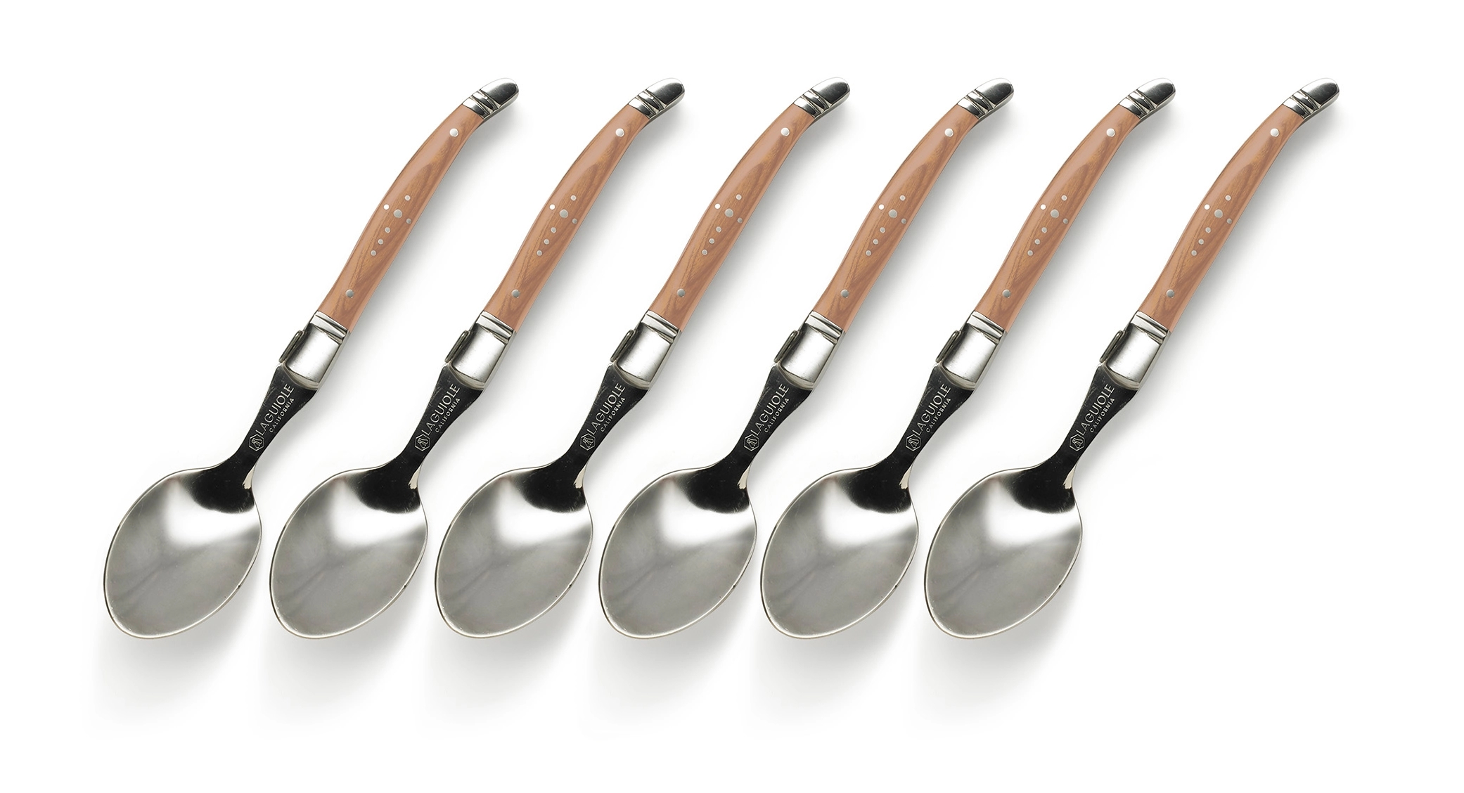 Laguiole California French-Designed Spoon Set (Set of 6) 2