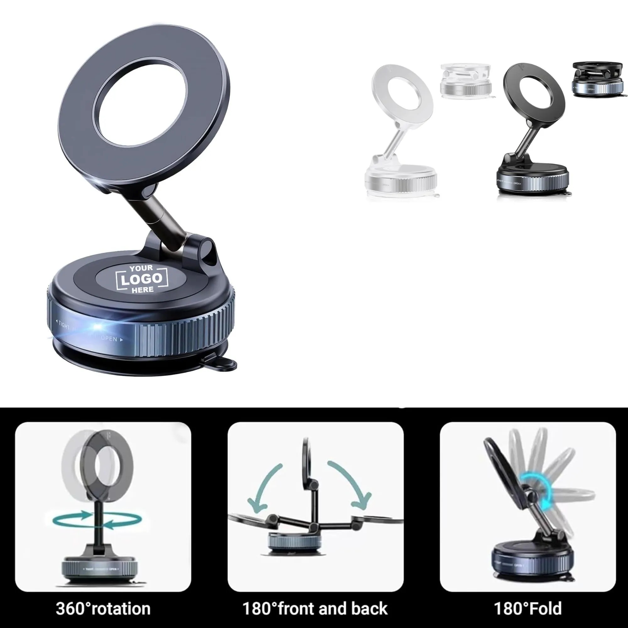 Magnetic  Rotating Phone and Computer Stand Free Shipping