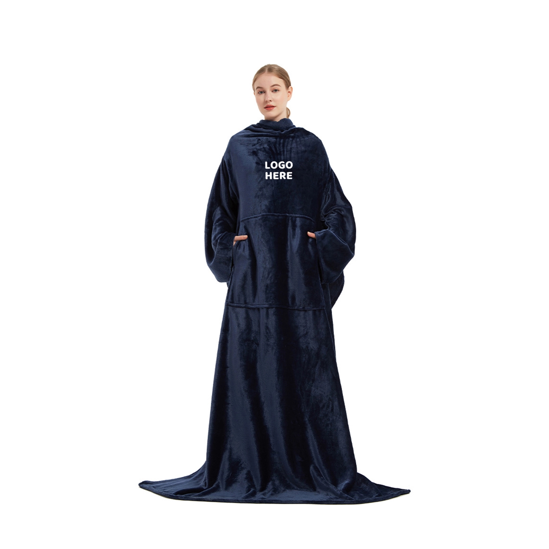 Wearable Blanket with Sleeves 3