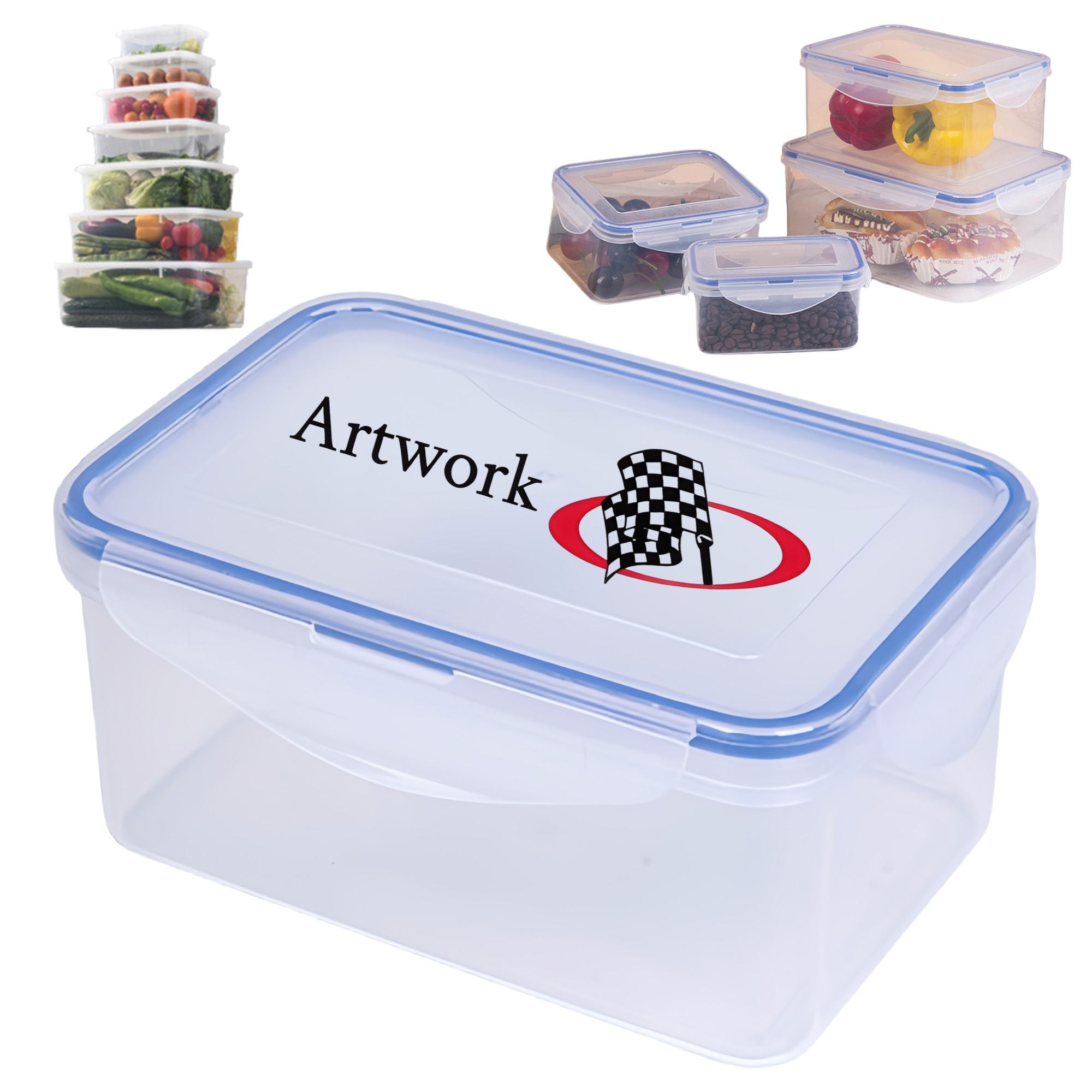 Food Storage Container with Lid Airtight 4
