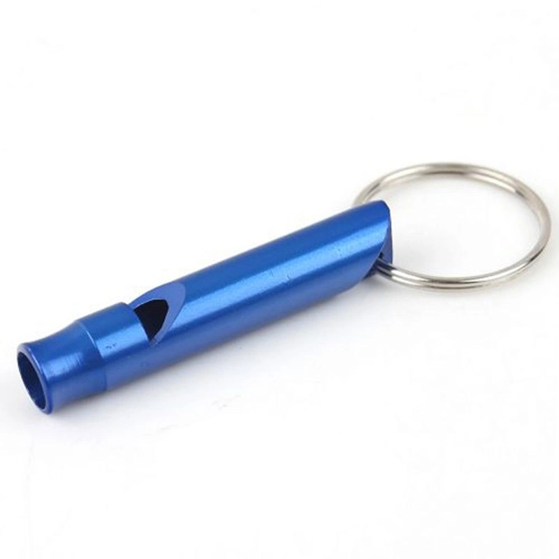 Aluminium Whistle With Key Ring 3