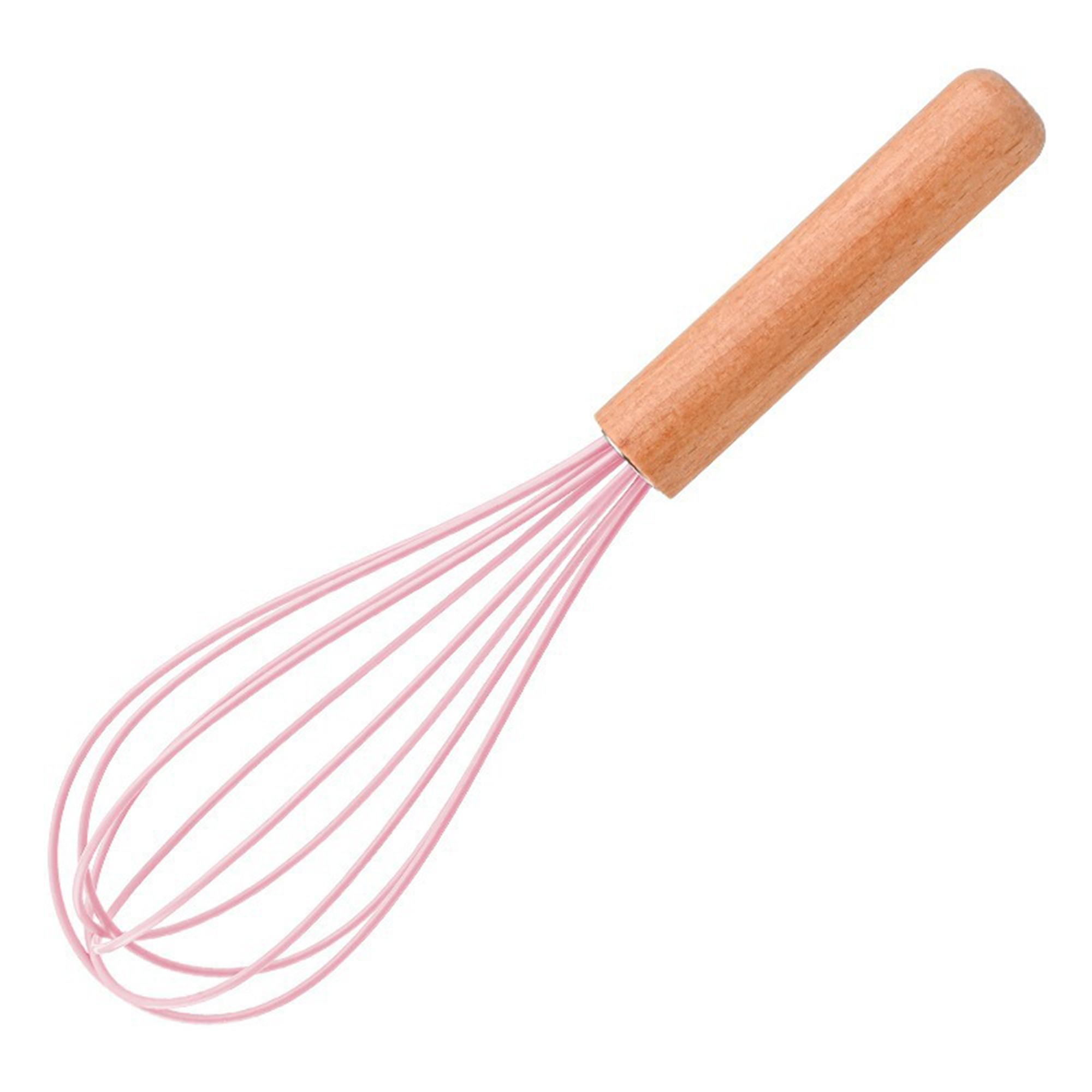 Silicone Whisk with Wooden Handle 9