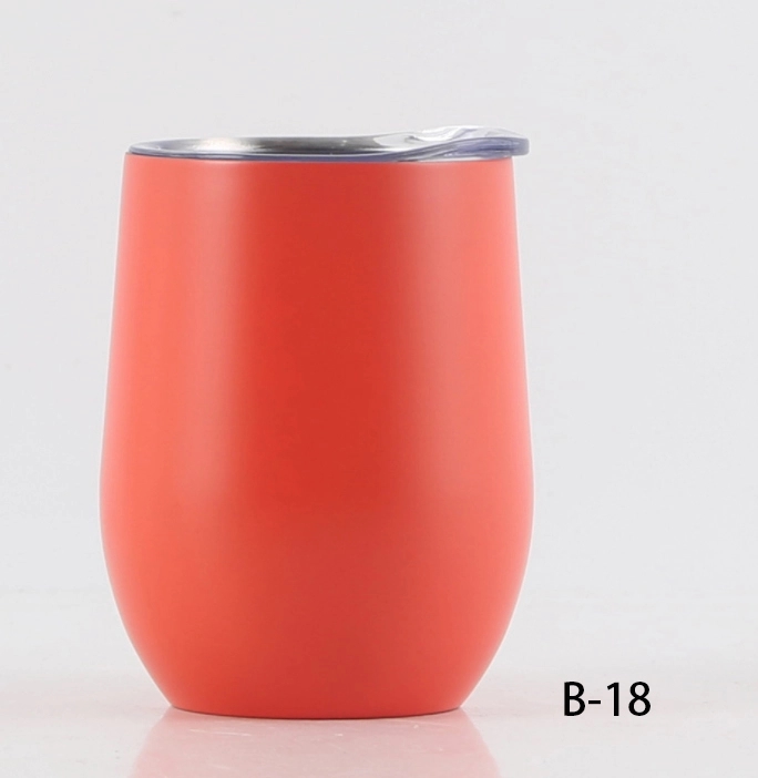 12 OZ U shape Stemless Thermos cup 41