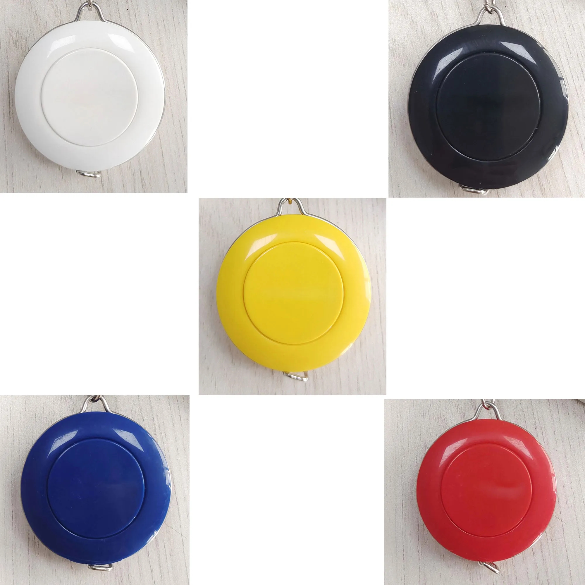 Small Keychain Automatic Retractable Tape Measure 4