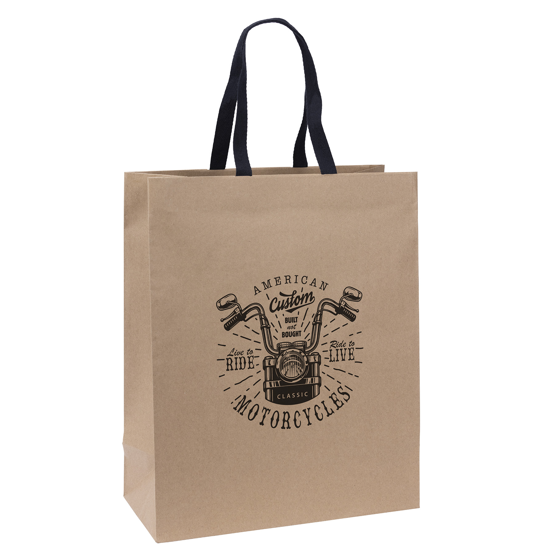 Eco Teak - Woven Handle Eurotote - Flexo Ink Print 2
