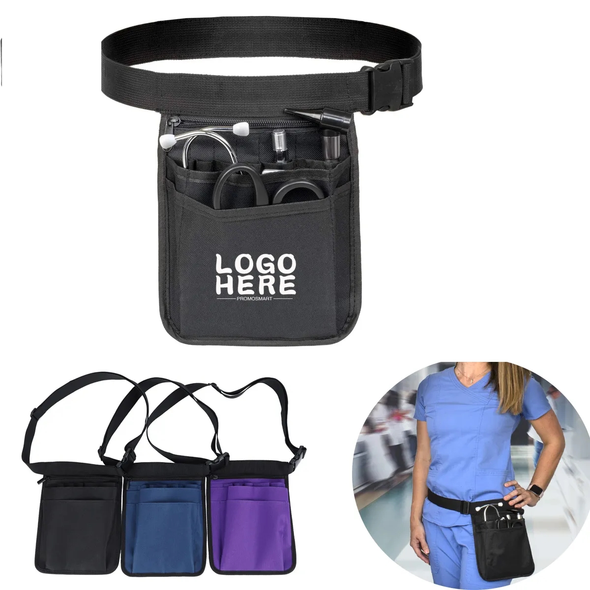 Practical Waist Bag for Nurses 2