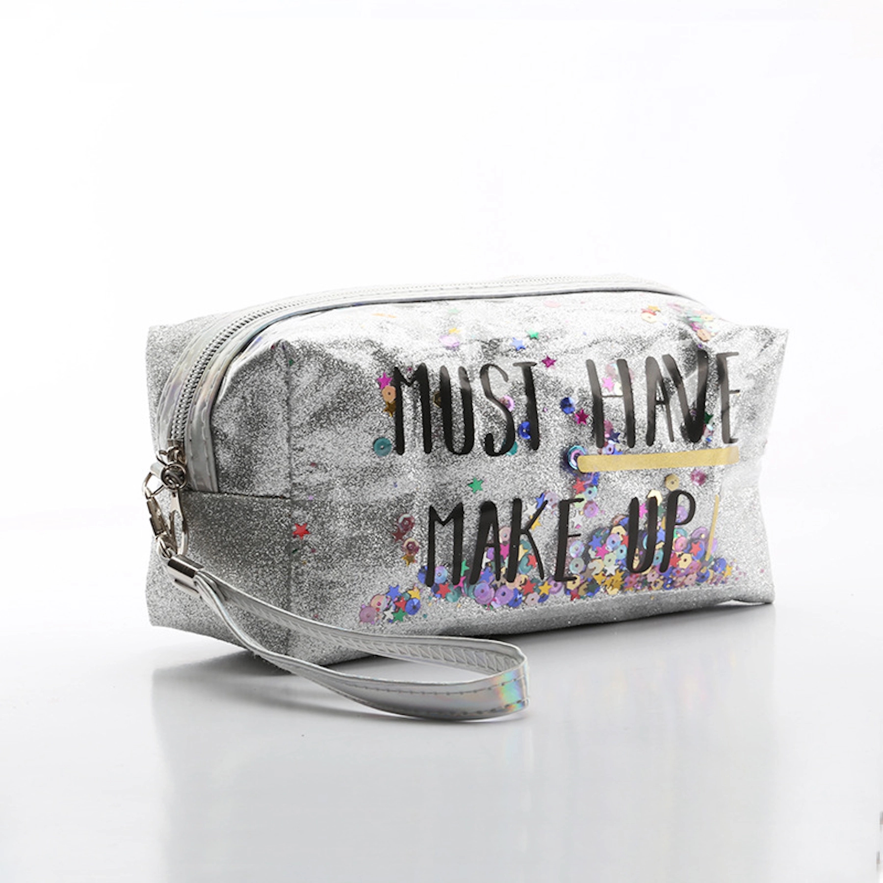 Fashion Creative Sequin Glitter Toiletry Pouch Cosmetic Bag 7
