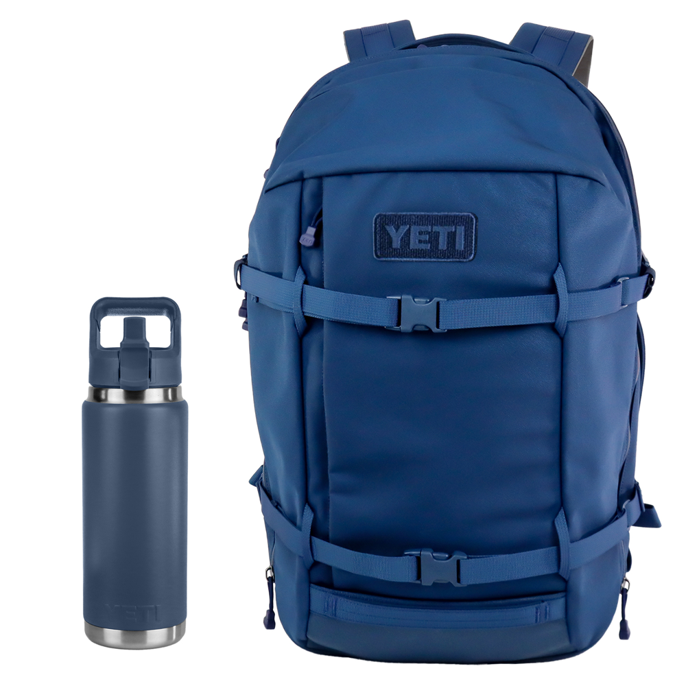 YETI® Rambler Bottle & Crossroads 35L Backpack Executive Set