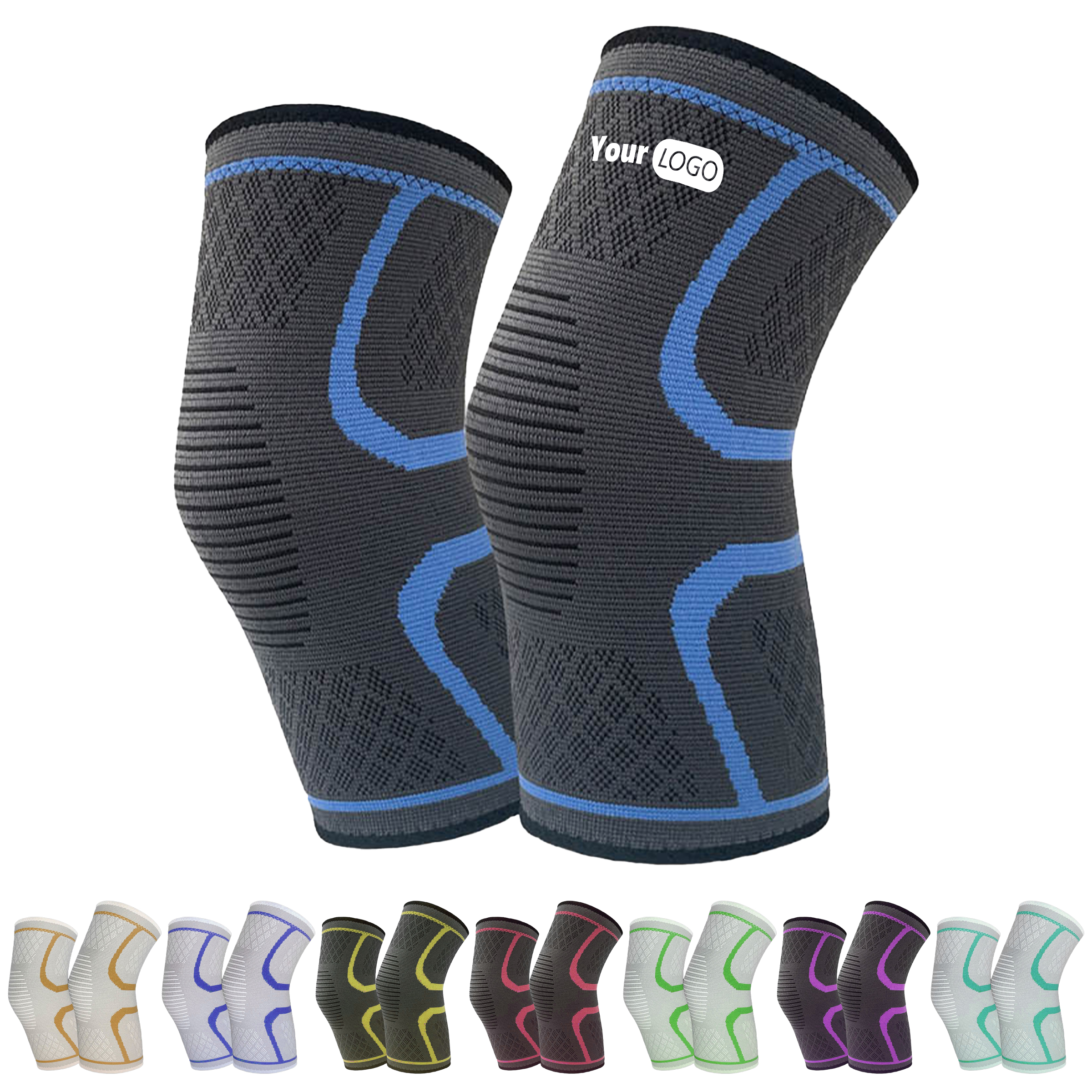 Nylon Sports Knee Support ?C Elastic For Active Use 1