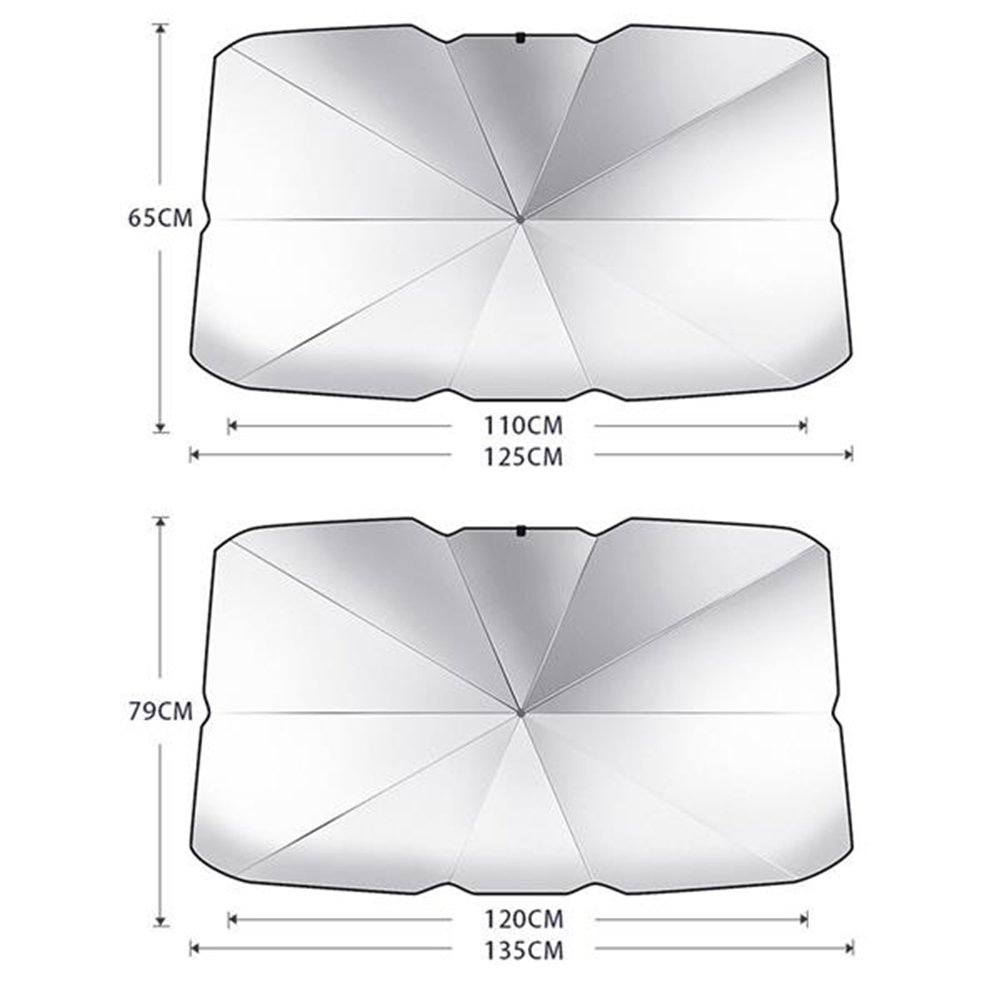 Auto Windshield Sunshade Umbrella 2