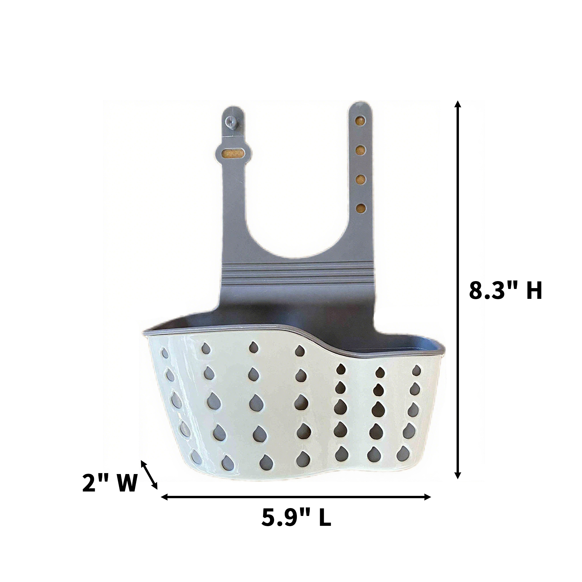 Adjustable Sink Drain Pouch With Flexible Strap 4