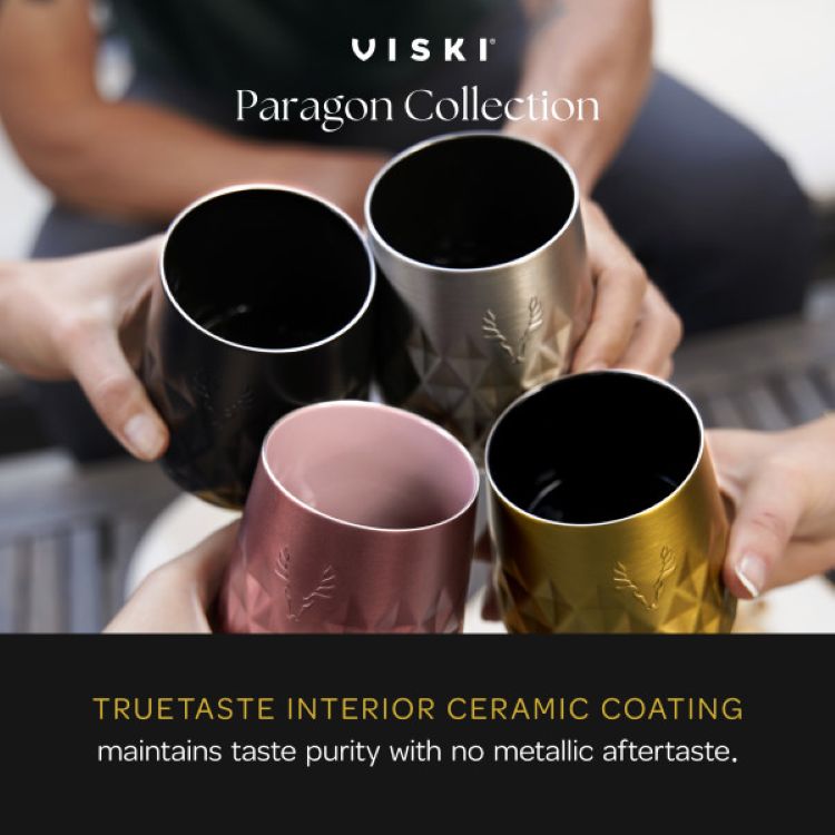 Viski® Paragon Stainless Steel Wine Tumbler 6