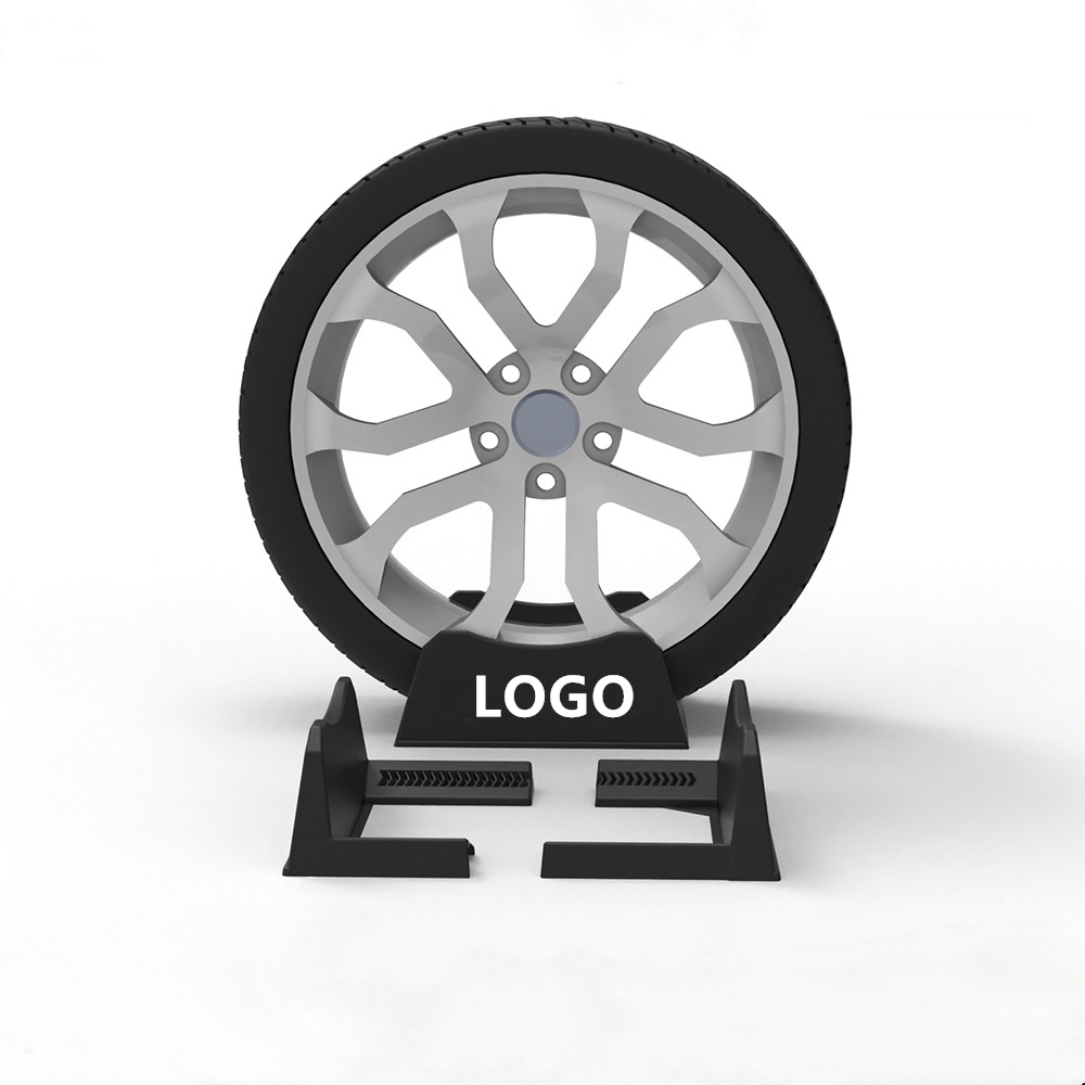 Custom Adjustable Tire Display Stand 2