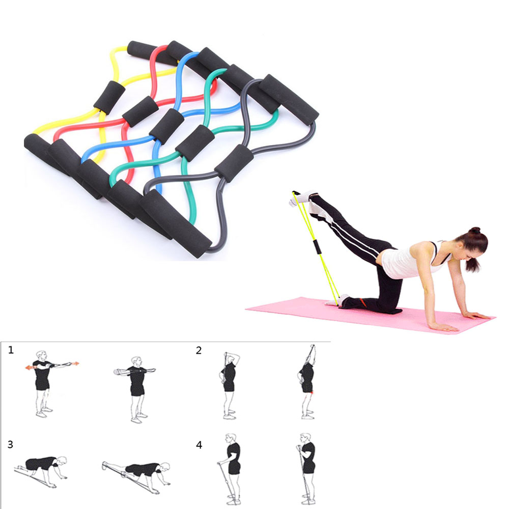 Yoga Exercise Elastic  Rope 1