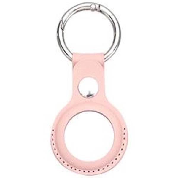 Leather Airtags Keychain Protective Cover 11