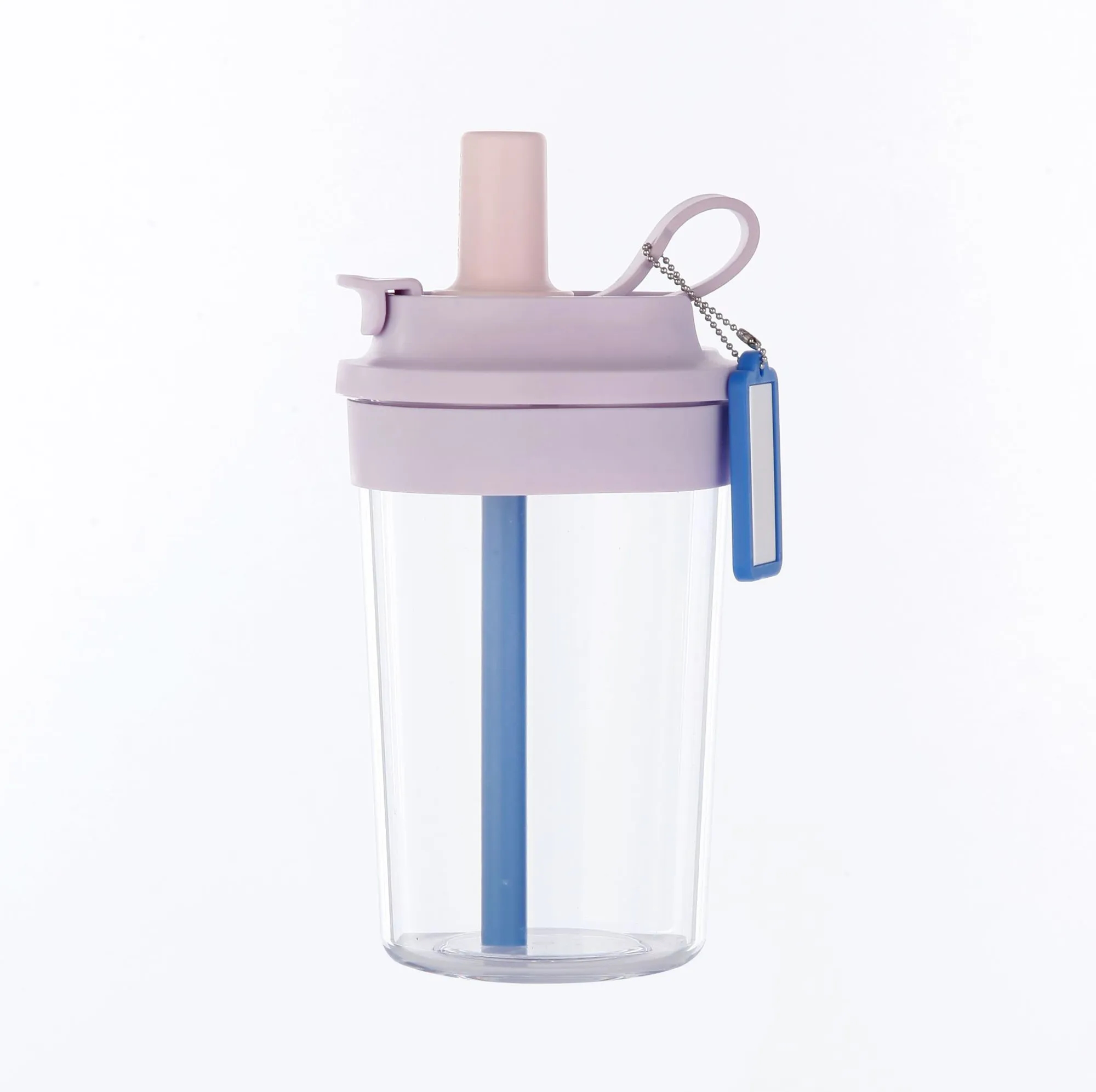 Versatile SAN Tumbler with Flip Top and Soft Straw 5