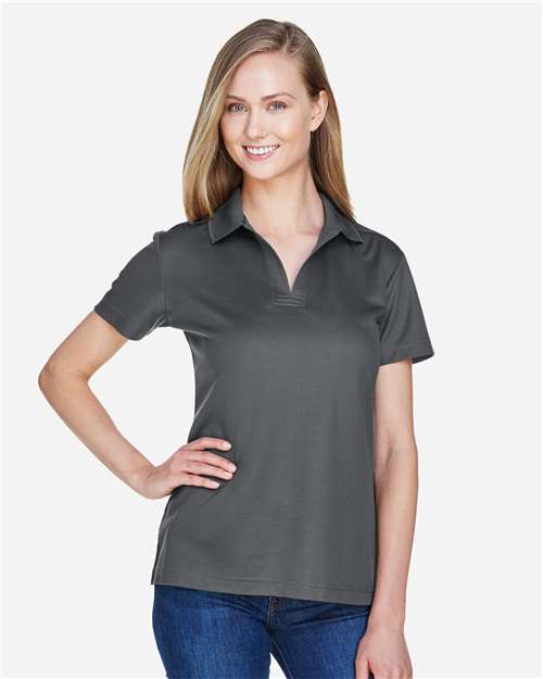 Women's CrownLux Performance® Plaited Polo - DG20W 107