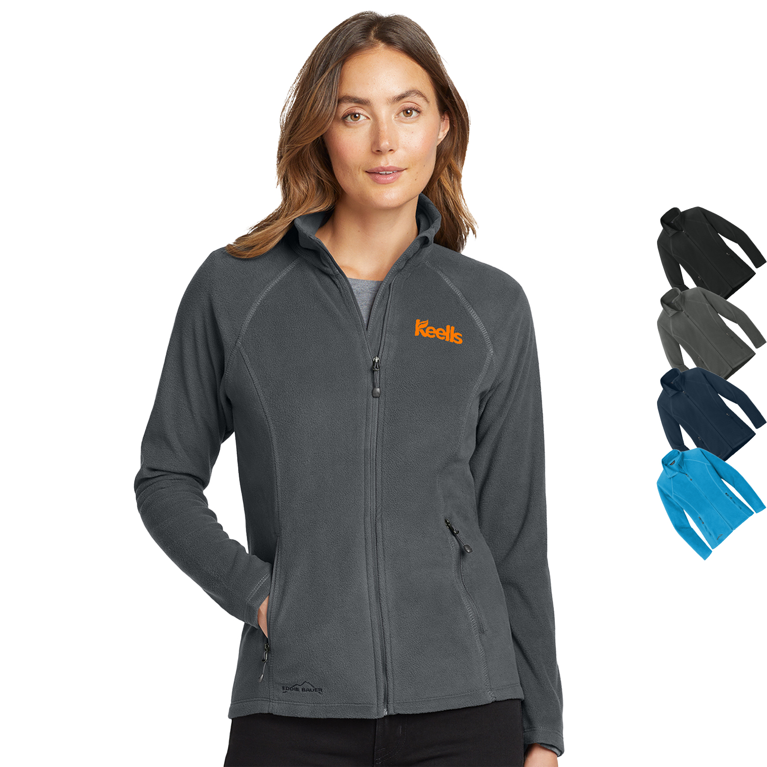 Eddie Bauer® Women's Full-Zip Microfleece Jacket 7