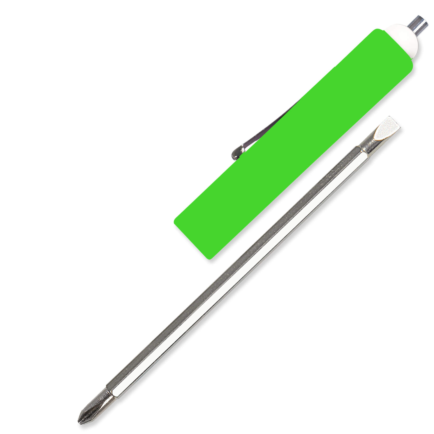 Jumbo Pocket Screwdriver Reversible Flat Blade + Magnet 22