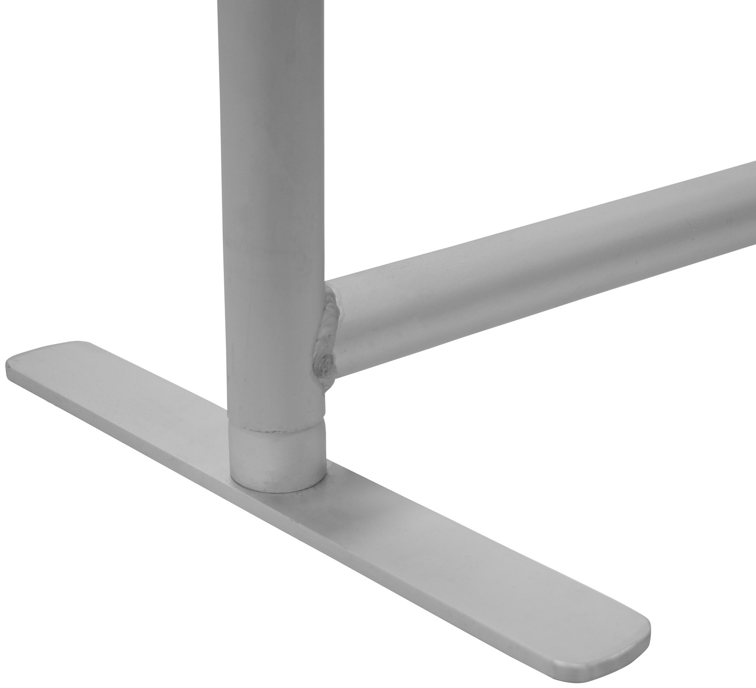 2'W x 4'H  EuroFit™ Tabletop Straight Wall Hardware 6