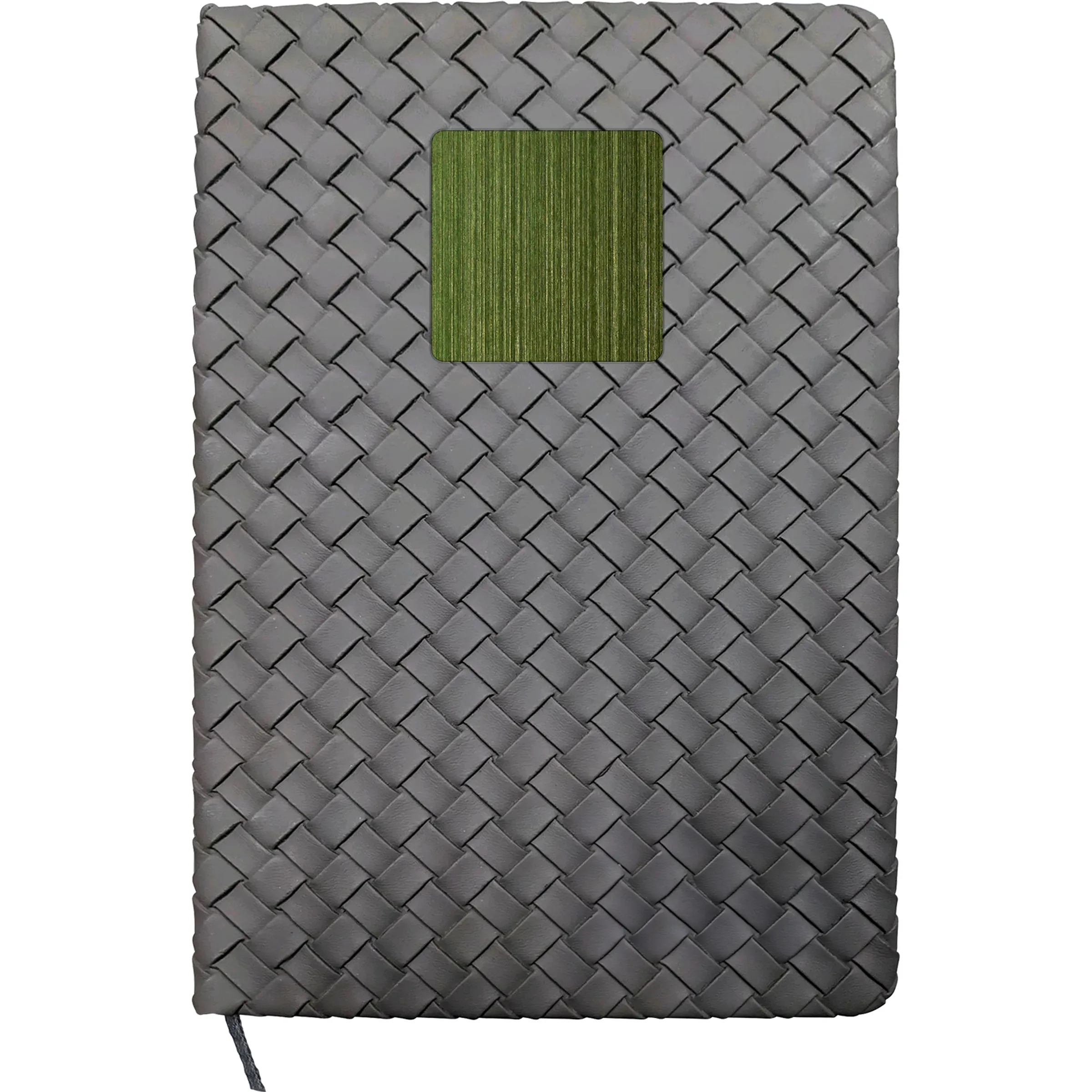 Woven Notebook with Metal Accent 13