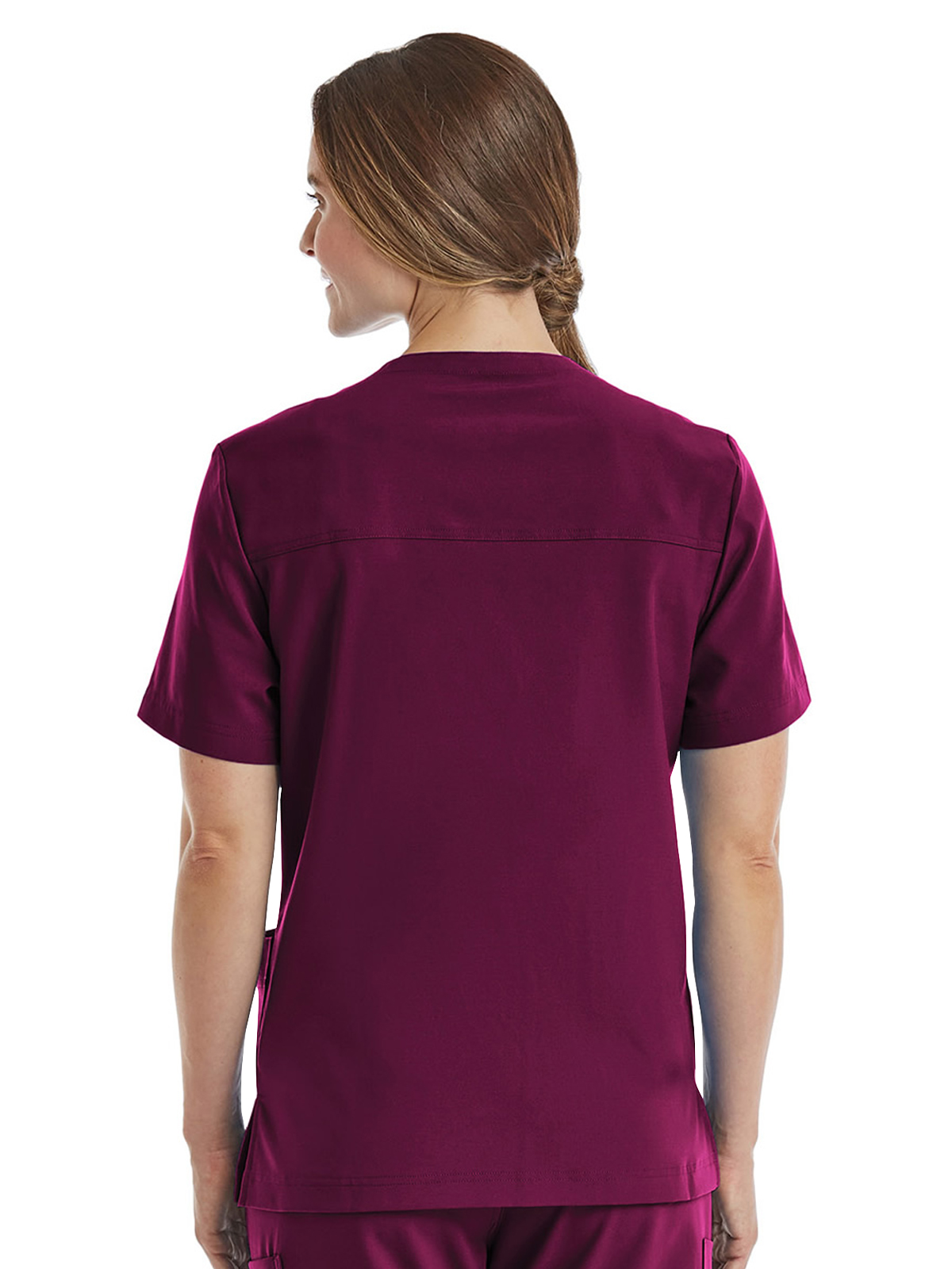 ScrubJoy Fit-4-All - Unisex Three-Pocket V-Neck Top 9
