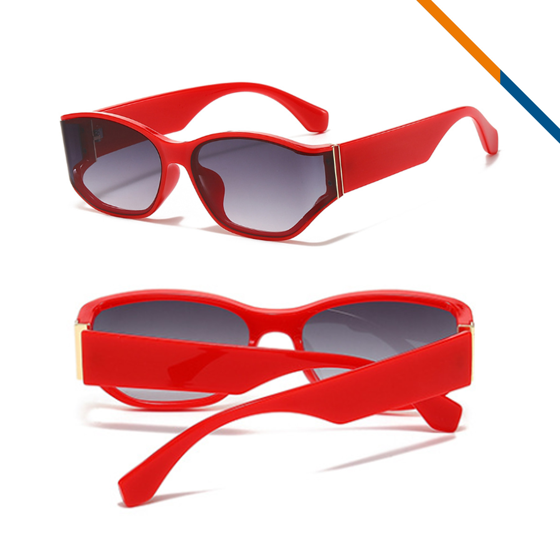 Belto Vintage Oval Sunglasses 5