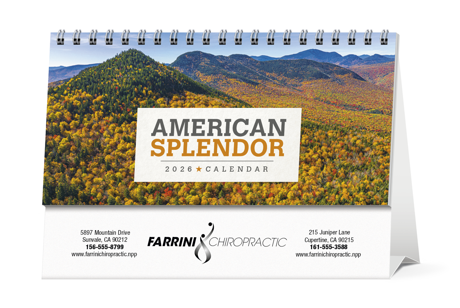 Triumph® Calendars American Splendor Desk Calendar 56