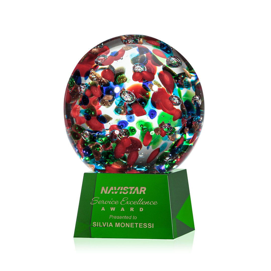 Fantasia Award on Robson Base - Green 4