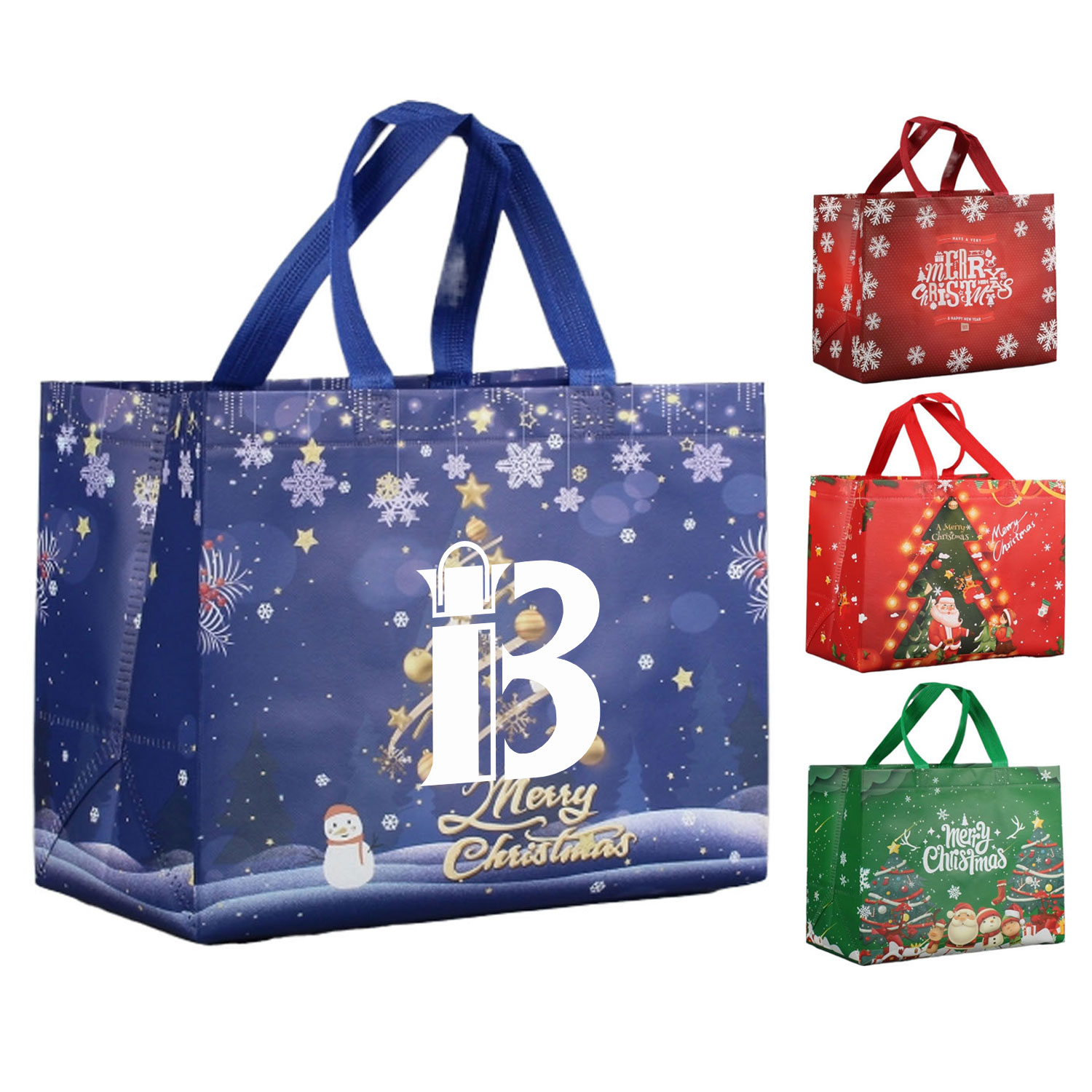 Christmas No Woven Gift Bags 6
