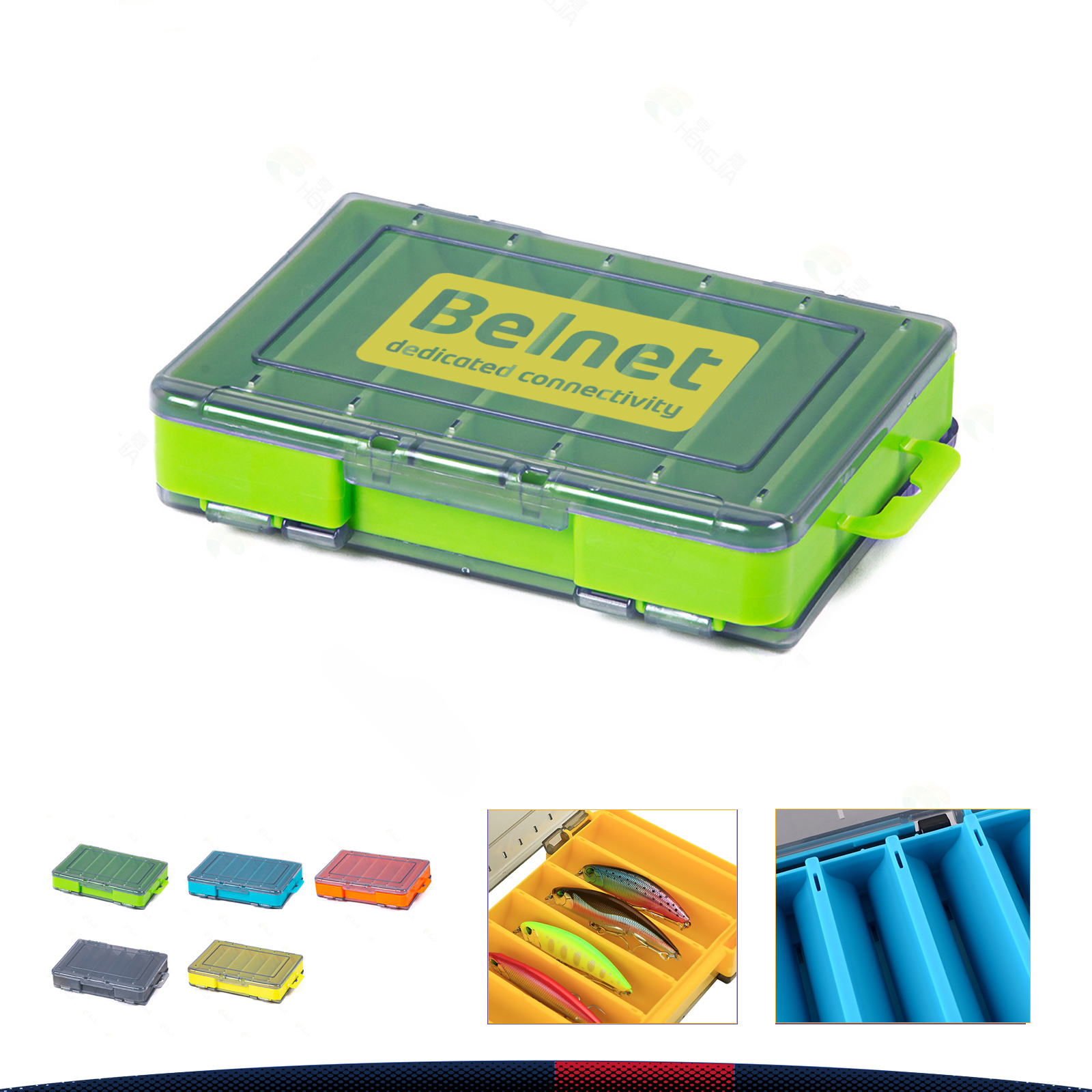 Double-Sided Fishing Tackle Box 2