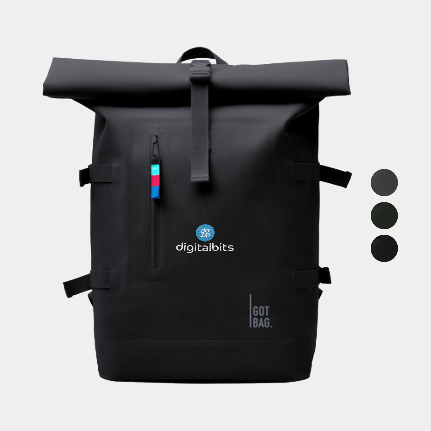 GOT BAG® ROLLTOP – Waterproof Recycled Backpack 1