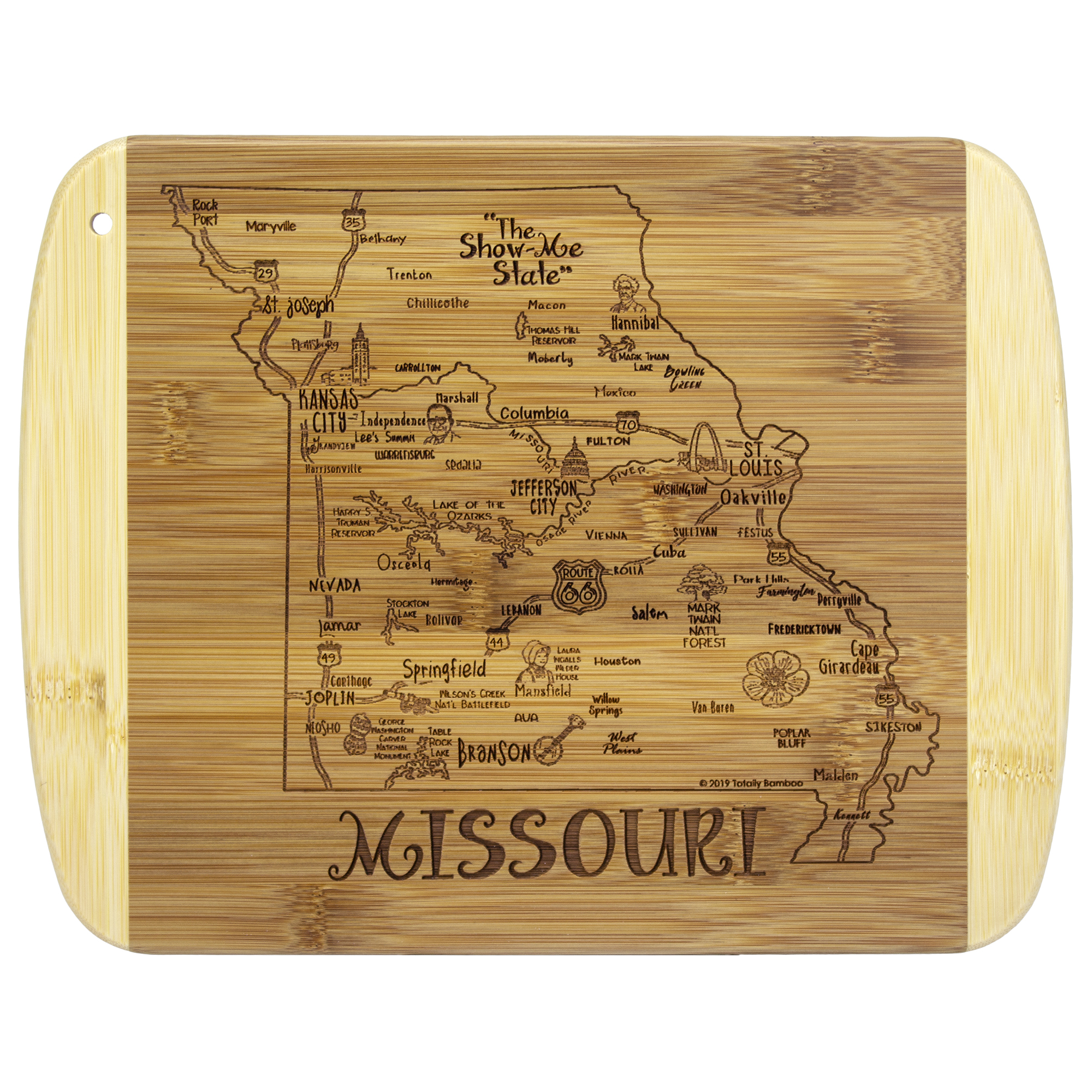A Slice of Life Missouri Serving & Cutting Board 4