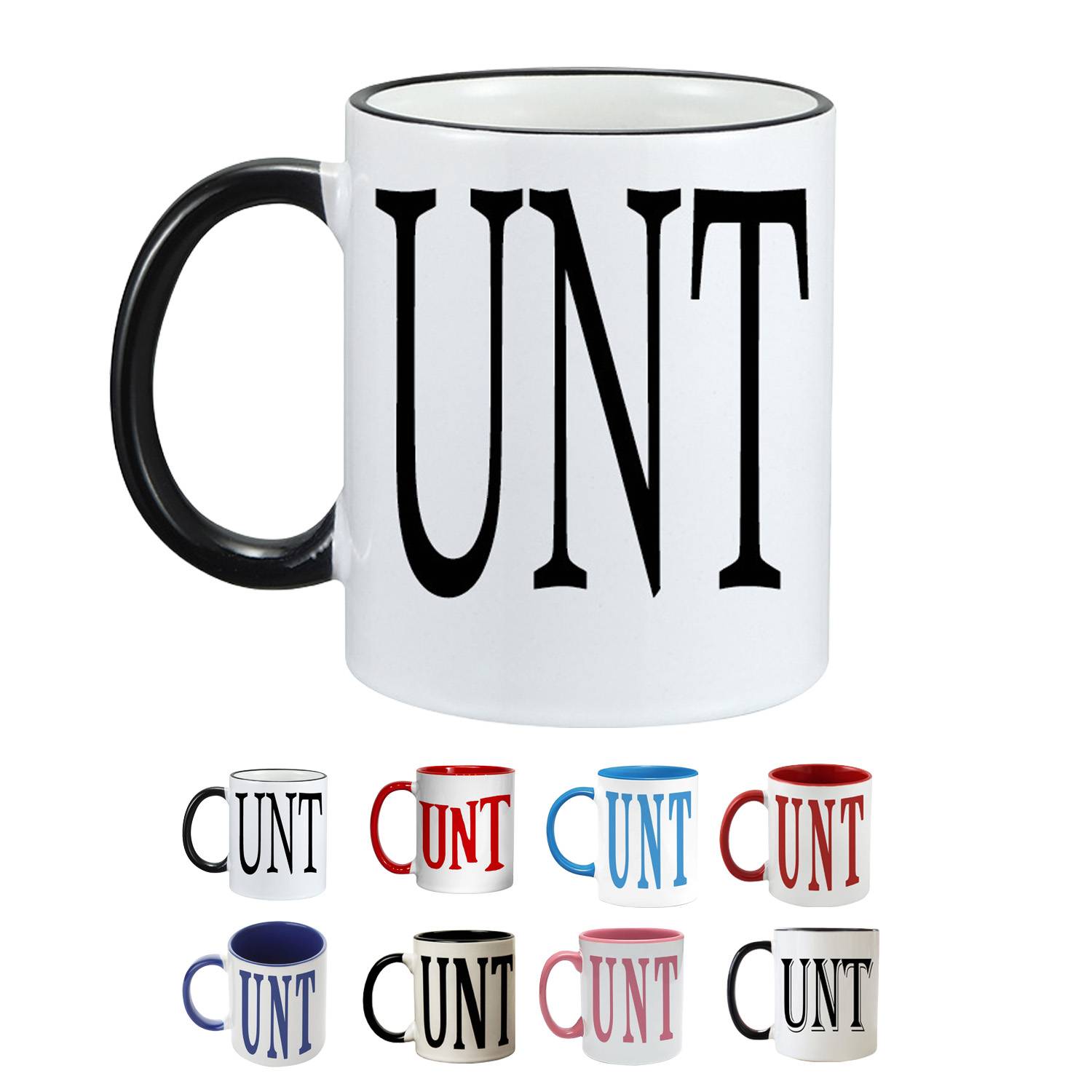 12oz Heat-Resistant Ceramic Mug w/ Handle 4
