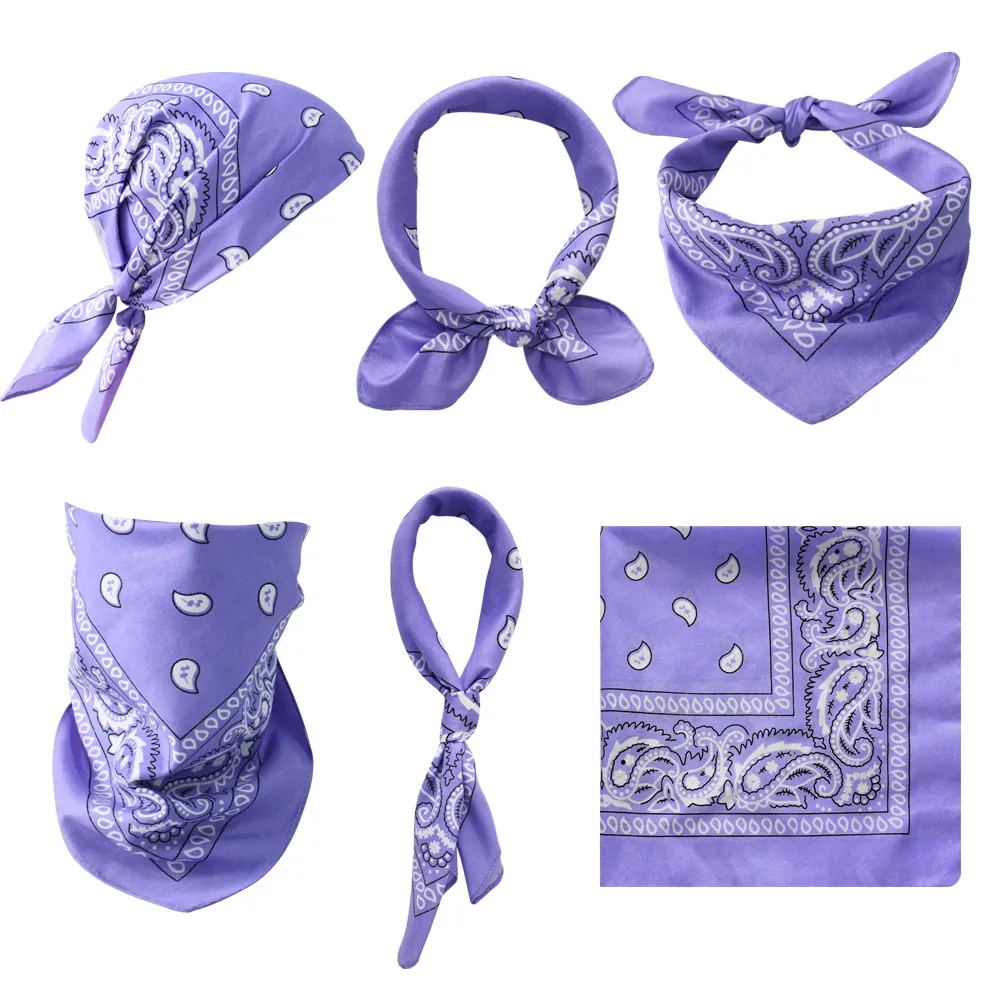 21.25"*21.25" Dye-Sublimated Bandana 4