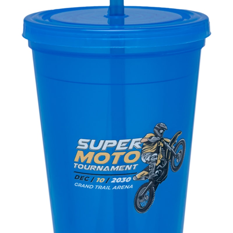 Custom Double Wall Tumbler - 16 Oz. 6