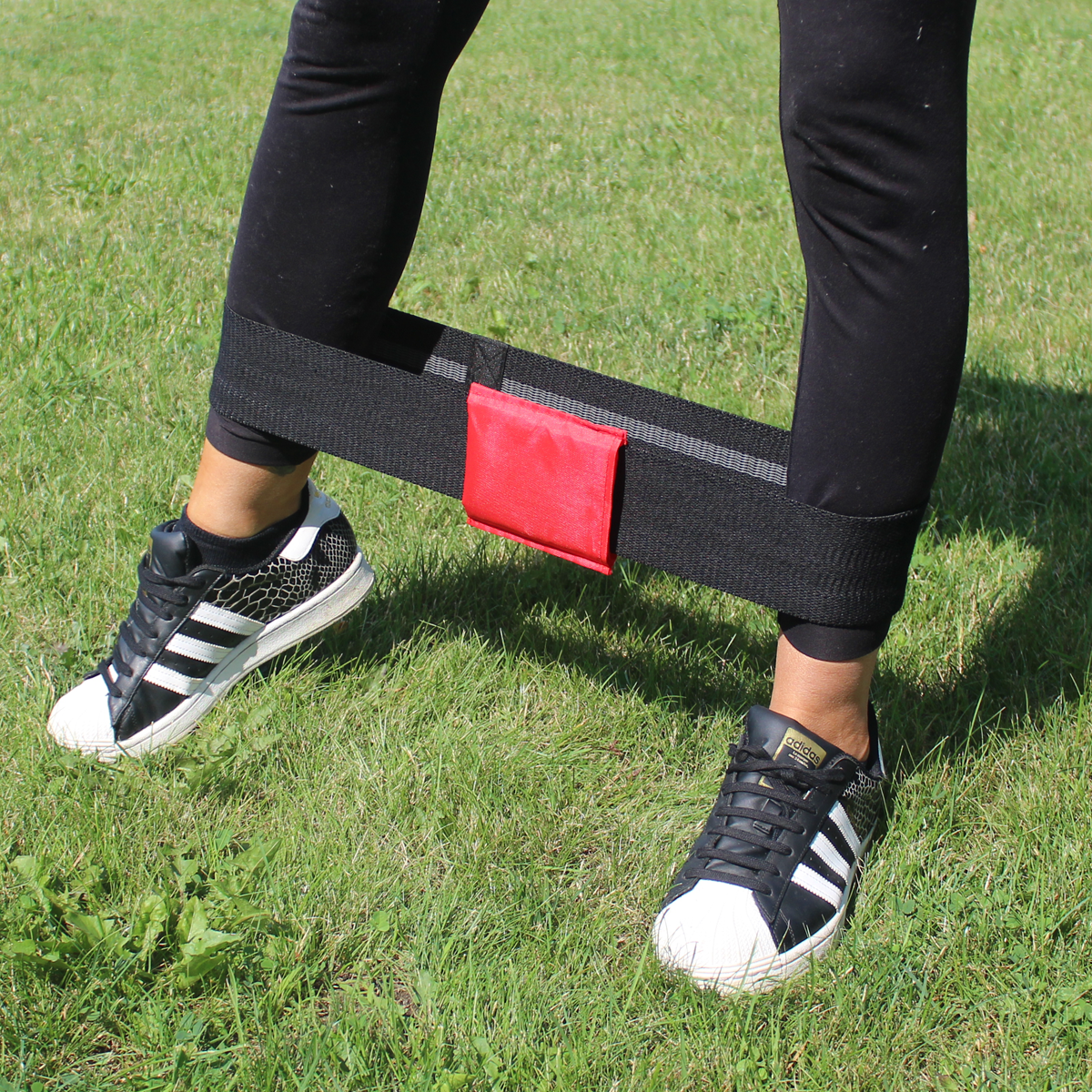 Fabric Exercise Band with Pouch 4
