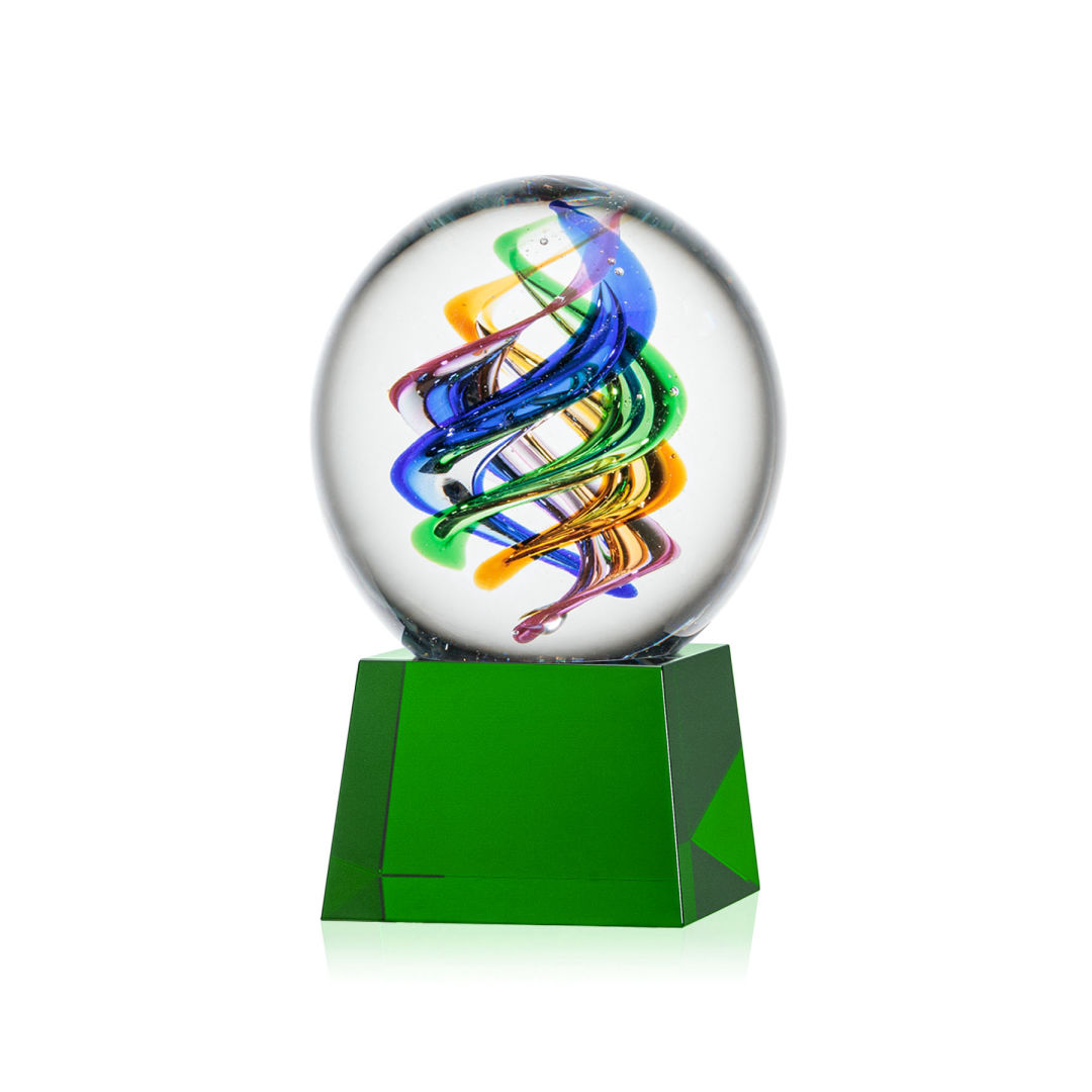 Galileo Award on Robson Base - Green 8