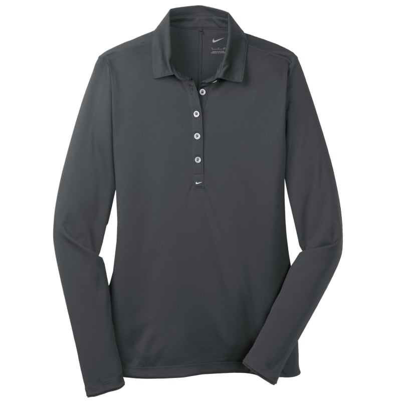 Nike Ladies Long Sleeve Dri-FIT Stretch Tech Polo. 15