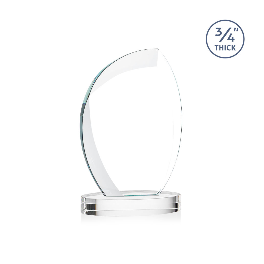 Wichita VividPrint™ Award on Alberton Base - Clear 5