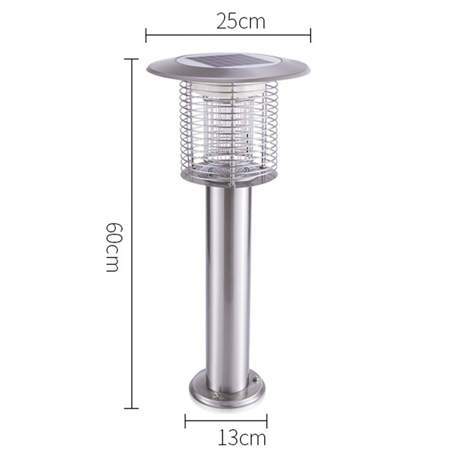 Solar mosquito killing lamp-Lawn style 4