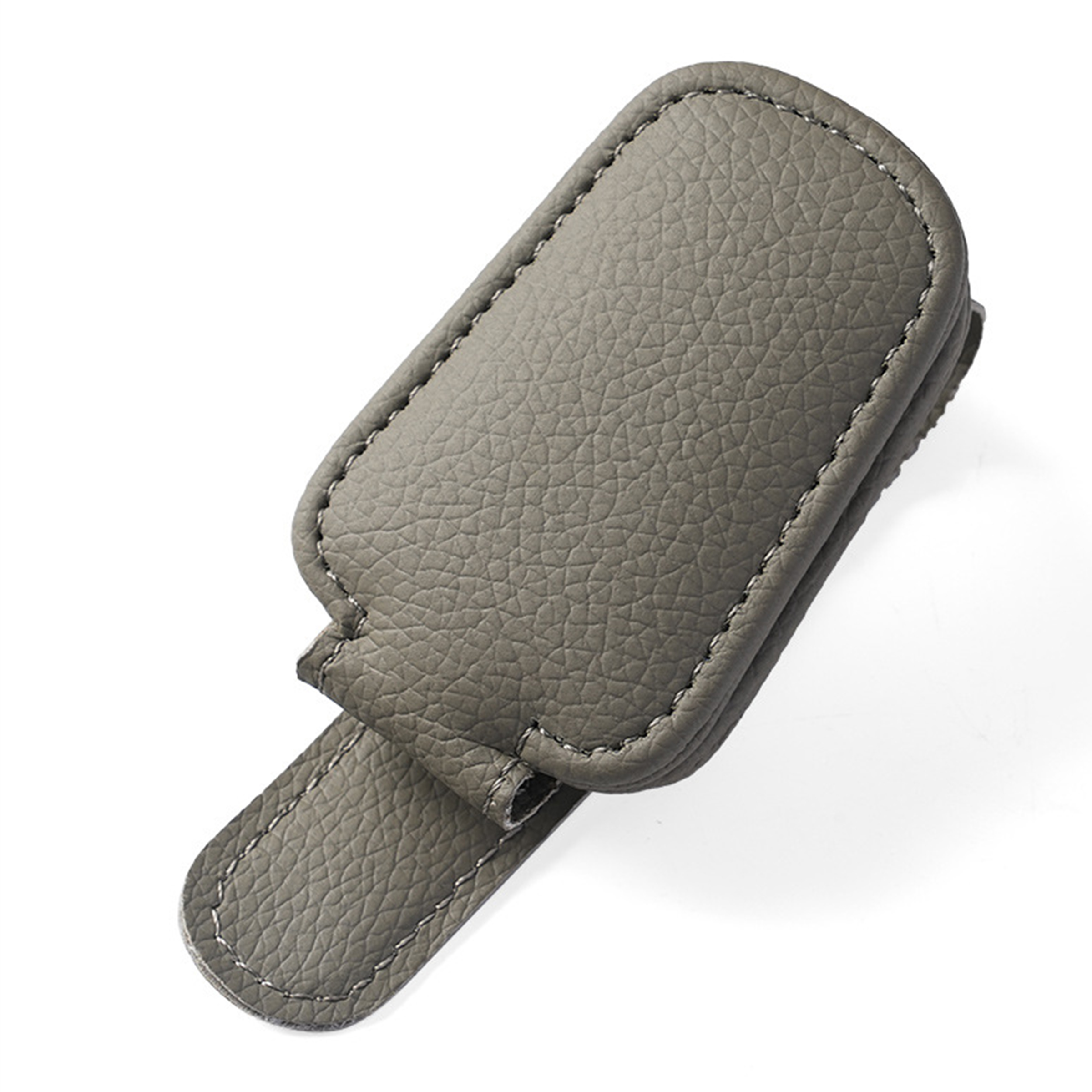 Pu Multi Functional Car Glasses Clip 5