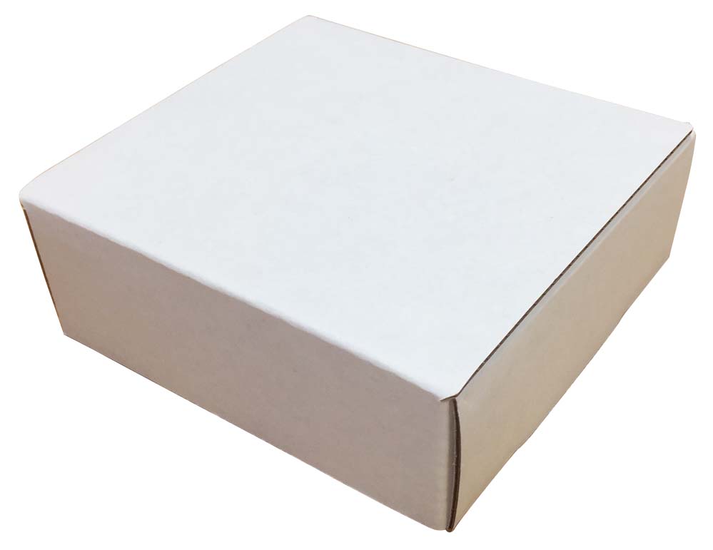 4" x 4" x 1 1/2" - E-Flute Outside Tuck Box 3