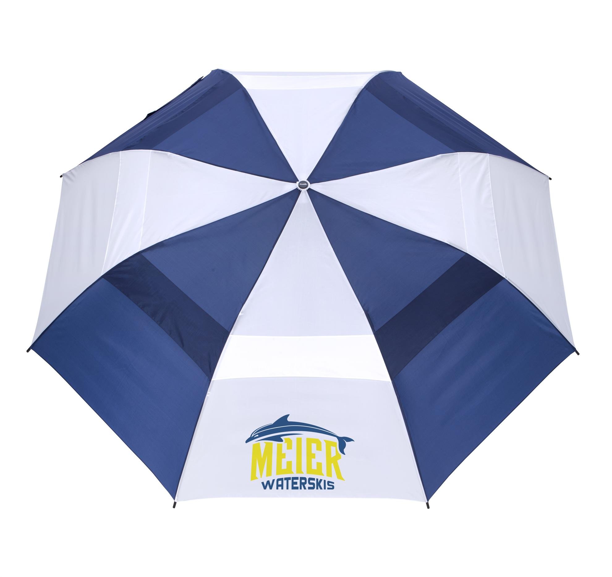 Shed Rain™ Windjammer® 58" Vented Wooden-Handled Auto-Open Jumbo Compact Umbrella 12
