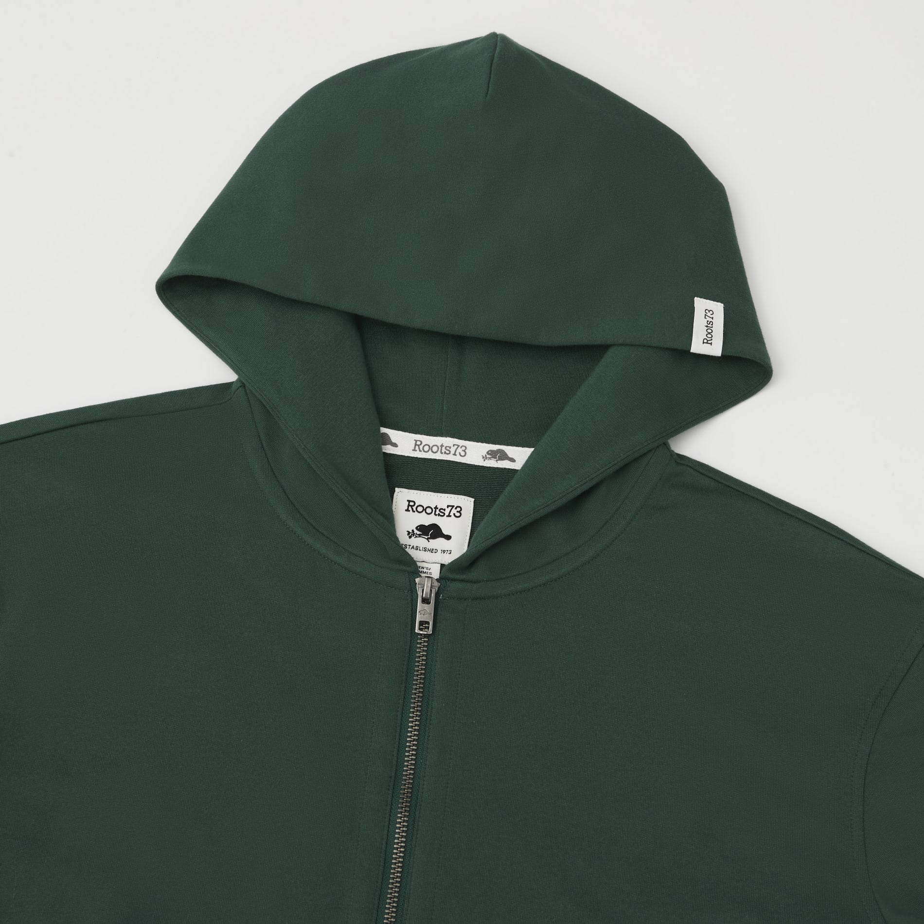 Roots73 CANMORE Eco Full Zip Hoody - Men's, custom hoodie or sweatshirt with logo imprint 17