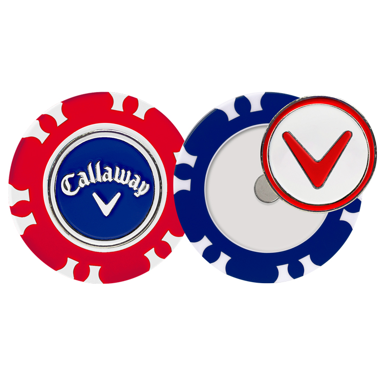 Callaway Dual-Mark Poker Chip Ball Marker (2-Pack) 2