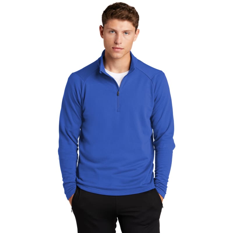 Sport-Tek Lightweight French Terry 1/4-Zip Pullover., custom hoodie or sweatshirt with logo imprint 7